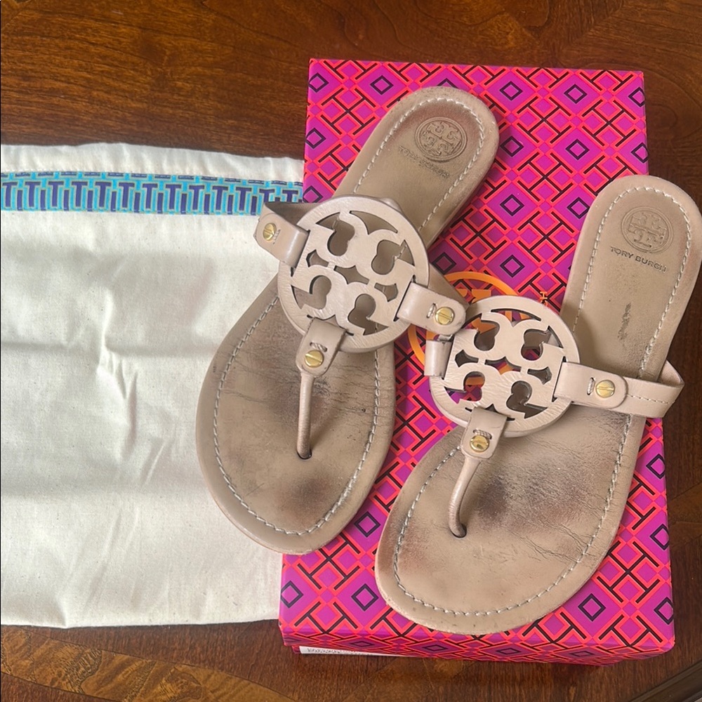 Tory Burch Miller Sandals (Size 8)